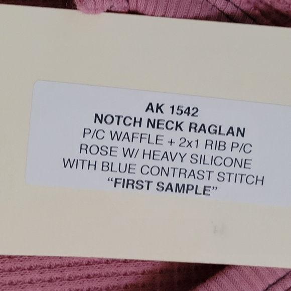 Anthropologie TLA waffle knit thermal top small - Picture 8 of 8